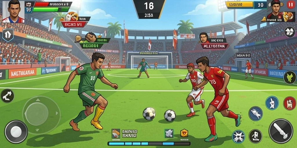kaya33 - Tangkapan layar saat bermain di mode multiplayer.